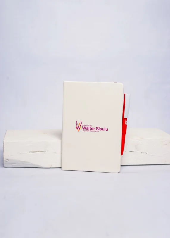 Notebook & Pen (White and Red)