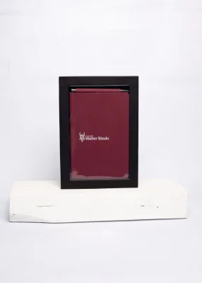 A5 Notebook & Pen (Maroon)